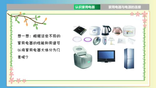 教科版初中物理九下9.1家用电器 共24张ppt